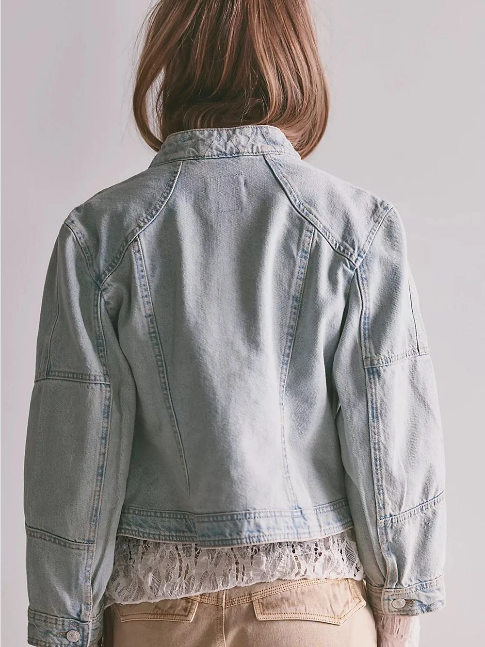 NWOT We The Free Nikita Denim Jacket - Picture 3 of 6